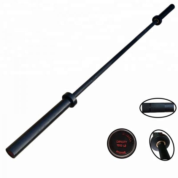 Gymnasium Black Weight Lifting Bar For Men And Women 28mm Handle Grip