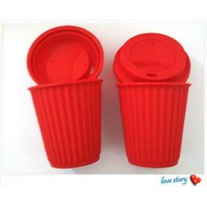 China silicon coffee cup ,silicon drinking cup for sale supplier
