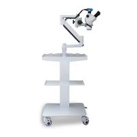 China Trolley Type Portable Surgical Dental Microscope 90mm Spot for sale