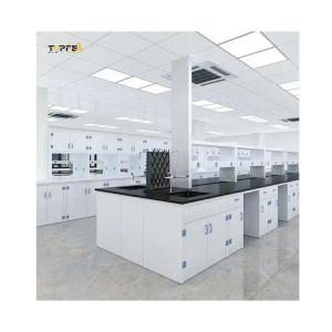 Custom Cabinet Polypropylene Lab Bench With Sink Anti Chemicals H850mm