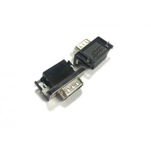 PBT HDR Right Angle Male Female 15 Pin AWG24 D Sub Connector