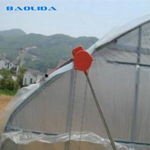 China Round Roof Ventilation Greenhouse Tunnel Plastic Tropical Plant Grow supplier