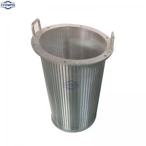 China Good In Filtration And Fluidity Wedge Wire Johnson Screen Filter Tube Stainless Steel Wire Mesh Filter For Water Well supplier