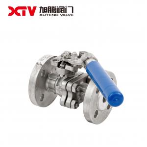 Spring Return SQ41F/11F-16P Stainless Steel Ball Valve for Industrial Applications