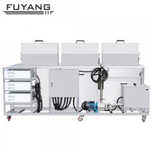 China Parts Washer Multi Tank Ultrasonic Cleaning Machine SUS304 108L supplier