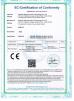 CO. технологии Sollente Opto-электронное, Ltd Certifications