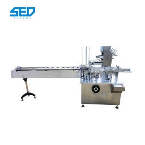 China Tooth Paste Soap Horizontal Automatic Cartoning Machine Custom Of Stainless Steel supplier