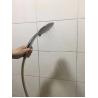 China Hand Shower Set with hose and bracket 3 function ABS hand shower grey colour wholesale