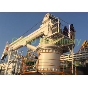 China Marine Deck Pedestal Vessel Hydraulic Telescopic Crane Reliable And Safe supplier