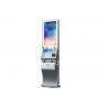 32 Inch Dual Screen Check In Kiosk , Electronic Kiosk Systems Self Ordering