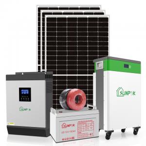 Sunpok home solar system 10kw solar powered homes 1KW 3KW 5KW 10KW residential solar installation