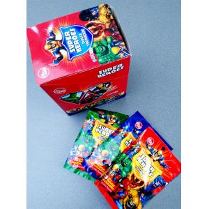 Super Heroes Fruit Powder Candy With Poker Healthy And Funny