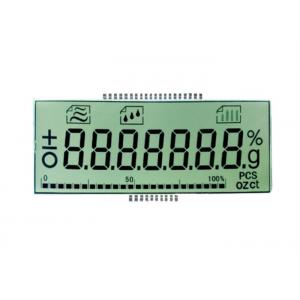 China 8 Digit Lcd Display TN Positive Lcd Seven Segment 4 Digit Lcd Display With Backlight supplier