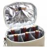 Resuable 6 Pack Beer Cooler Bag , Insulated Wine Cooler Tote Bag OEM Design