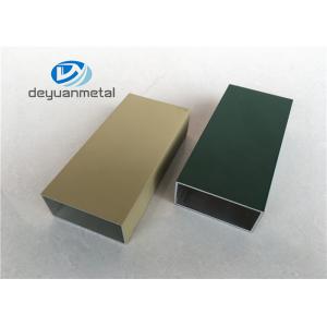 China Machinable 6063 Alloy Aluminium Window Profiles For Office Building Partition supplier