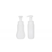 China 230ml HDPE Hair Shampoo Foam Pump Bottle Wave Shape Empty Packaging Bottle UKF13 on sale