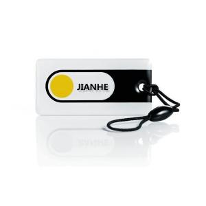 China 13.56 MHz ISO14443A F08 Epoxy Tags For Access Control Crystal supplier