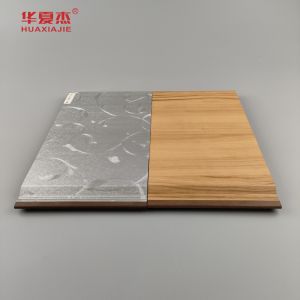 China New Design Sliver Luxury Pattern / Nature Woodgrain Wpc Panels For Wall Decoration wholesale