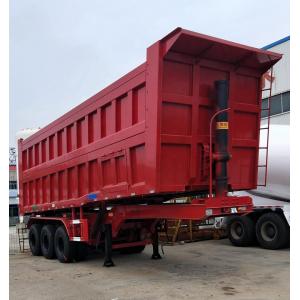 China HYUAN Mining Semi Dump Truck Trailer And U Type Rear Tipping 12R22.5 Tire supplier