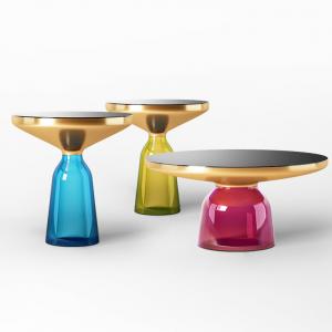 Living Room Glass Table Top Coffee Table Elegant Design