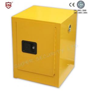 Welded Safety Cabinet Flammable Storage Cabinets 4 Gallon , Bench Top ISO