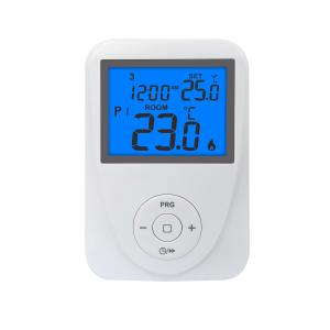 China 230VAC Gas Boiler Digital Thermostat / Programmable Thermostat 7 Day supplier