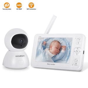 China Security Wireless Wifi Baby Monitor Camera With 5 Inch LCD Screen supplier