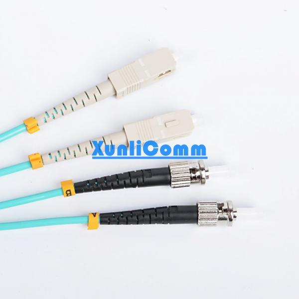 FC - SC Multimode Fiber Optic Patch Cord Excellent Changeability And Repeatabili