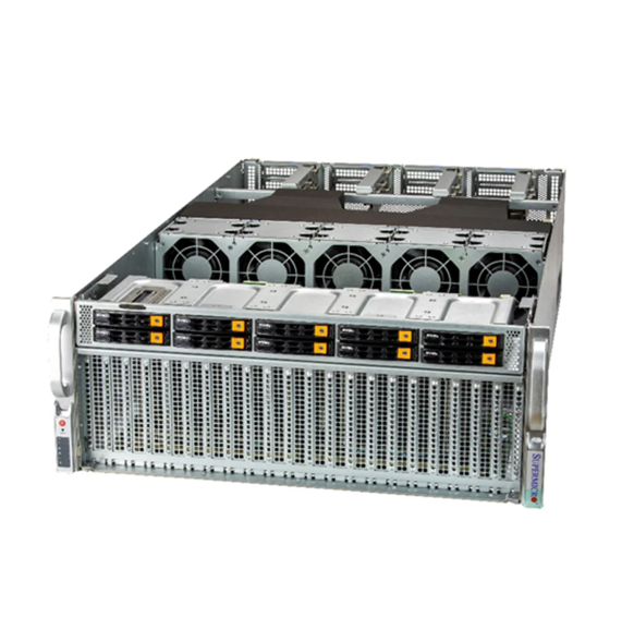 China Supermicro AS-4124GS-TNR 4U Rackmount GPU Server with 8TB DDR4-3200MHz RAM, 24 Hot-swap 2.5" Drive Bays, and 2000W Redundant Power Supplies wholesale