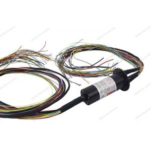 IP51 Aircraft Slip Ring With Flange & Ethernet Signal Low Temperature -100°C~200°C