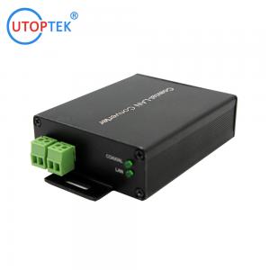 China 10/100Mbps EOC Converter 1*UTP+2*2wire port ethernet to coaxial/twisted pair extender for CCTV IP camera supplier