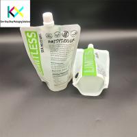 China Digital Printing High Barrier Recyclable Spout Pouches With 9.6mm Spout on sale