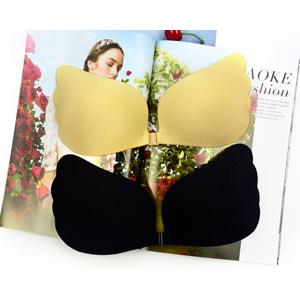 F023 New fashion Strapless silicone adhesive butterfly sticky bra