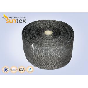 China Good Abrasion Resistance Fiberglass Insulation Tape / Fireplace Door Fiberglass Rope Seal supplier