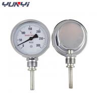 China WSS Temperature Thermometer Bimetal Oil Temperature Gauge on sale