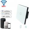 Wifi Light Switch For Mobile APP Remote Control touch switch white 1 Gang EU