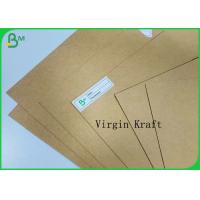 China Food Grade Box Board Brown Roll Kraft Craft Paper Sheet 130gr To 350gr Virgin Pulp on sale