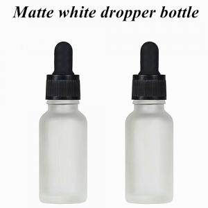 5ml Essential Oil Glass Dropper Bottle 100ml Frosted Tincture Bottles