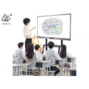4K Ultra HD Resolution Interactive Education Whiteboard 30000 Hours Life Expectancy