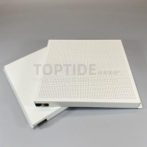 Removable Aluminum Suspended Metal Windproof Decorative Acoustic Ceiling Board