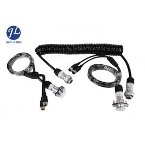 Five Pin CCTV Camera Extension Din Cable Backup Camera System For Trucks