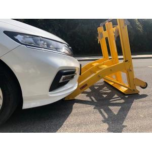 China Yellow Shock Absorption Portable Vehicle Barricades Collapsible supplier
