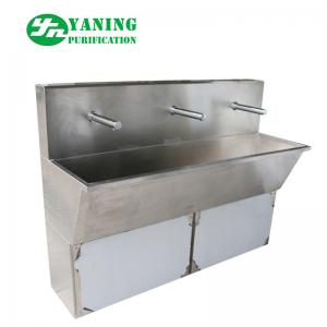 China Laboratory Use Stainless Steel Hand Sink With Automatic Sensor Tap supplier