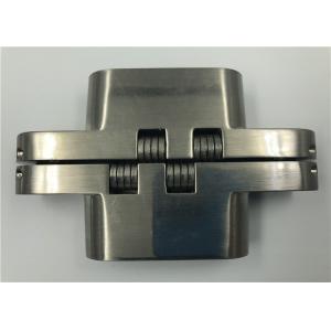 Flexible Heavy Duty Invisible Hinge With Brushed Nickel Surface Finish