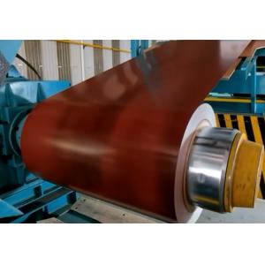 0.38*1000mm Pre-Painted Galvanized Steel Coil PPGI PPGL RAL8004 Copper Brown Color