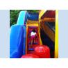 China Colorful 7 In 1 Frozen Inflatable Bouncy castle With Slide N Obstacles for kids fun wholesale