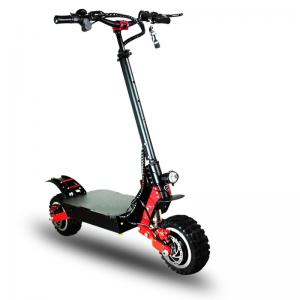 China 70V 4000W Powerful Electric Scooter , Off Road Kick Scooter 11 Inch Adult Use supplier