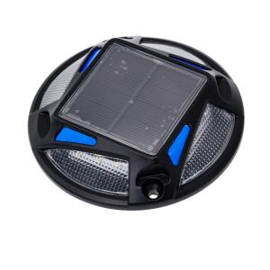 IP67 Waterproof Solar Powered Road Stud Lights , Cat Eye Reflector Flashing Lights