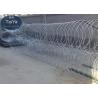 China High Spines Mobile Security Barrier Police Use Anti Rust Security Razor Wire wholesale