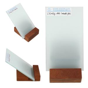 China Structural Architectural Laminated Glass Milky White For Balustrade Canopy wholesale